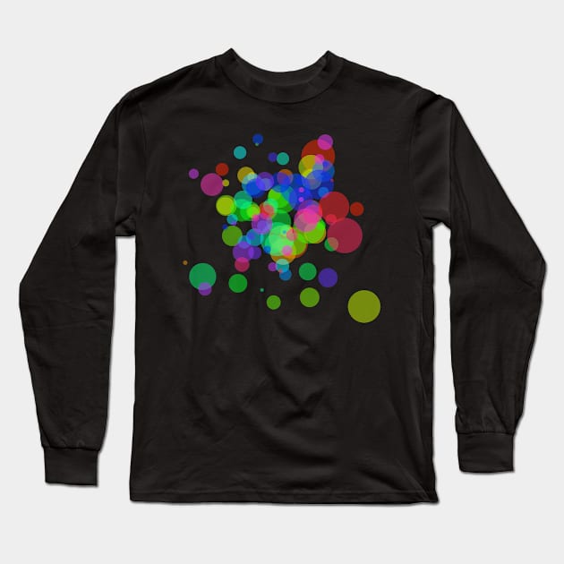 Digital art: big bang Long Sleeve T-Shirt by edtuer